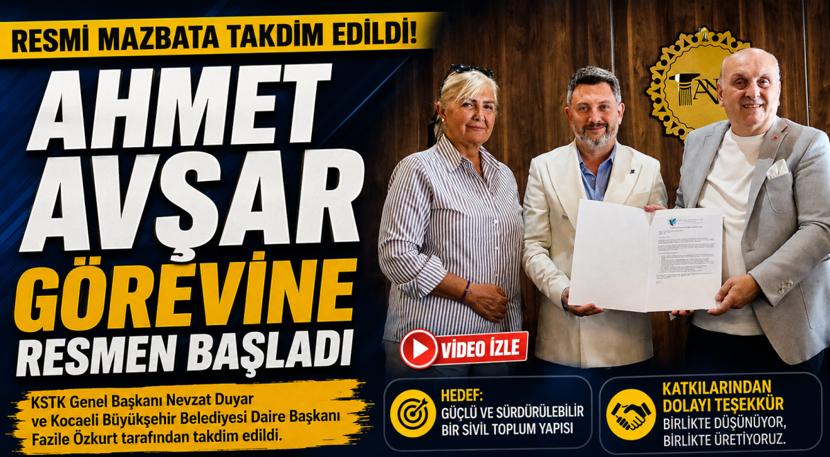 Ahmet Avşar, Kültür Sanat Komisyonu Başkanlığı Görevine Resmen Başladı